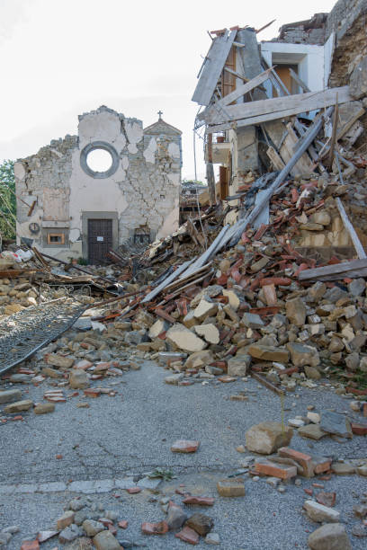 istock City destroyed by an earthquake 858302778