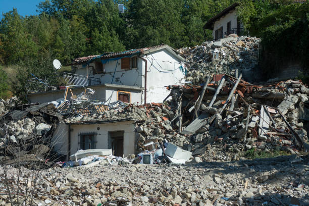 istock City destroyed by an earthquake 858305660