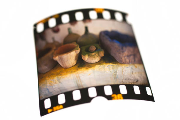 istock Close up of Color Slides 858311640