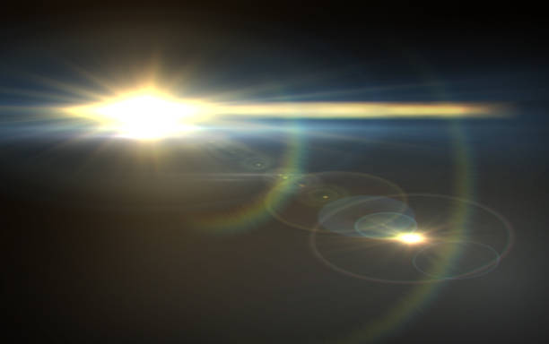 istock Abstract overlays background ,digital lens flare. 858312380
