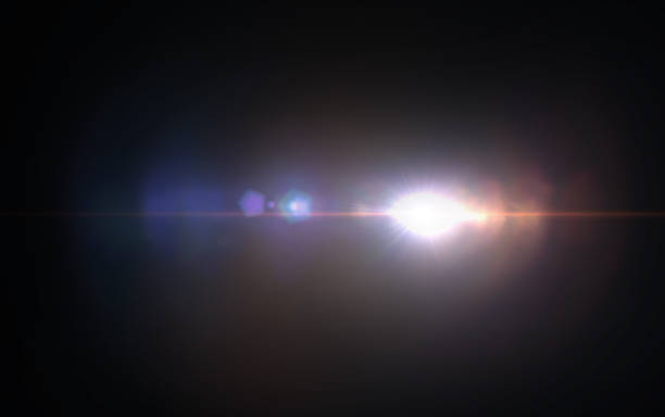 istock Abstract overlays background ,digital lens flare. 858312692