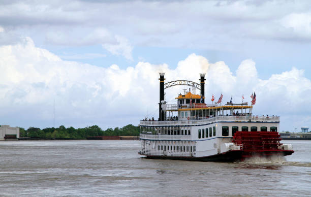 istock Steamboat on Mississippi river 858316682
