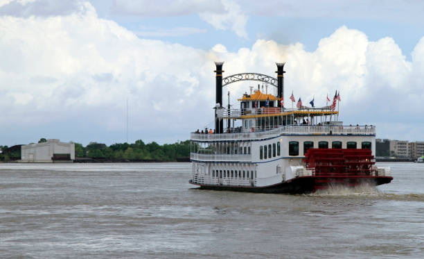 istock Steamboat on Mississippi river 858316686