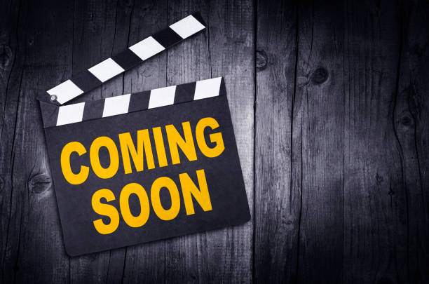 Coming soon Coming soon announcement message photos stock pictures, royalty-free photos & images