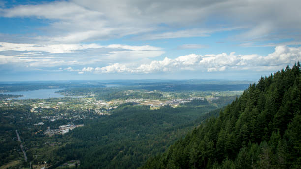 istock Mountainside Overlook in the Pacific Northwest 858322752