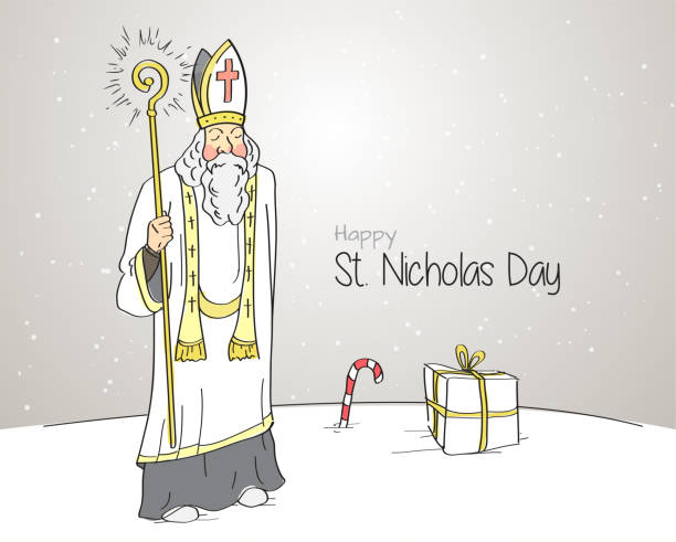 illustrations, cliparts, dessins animés et icônes de saint-nicolas - copernic