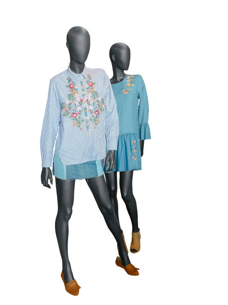 istock Two full-length female mannequins. 858334130