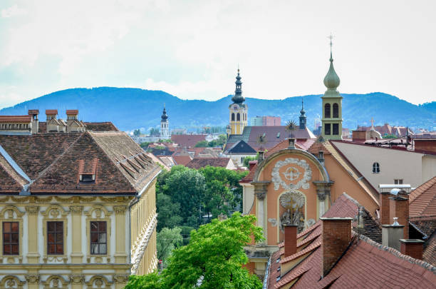Breathtaking view of Graz