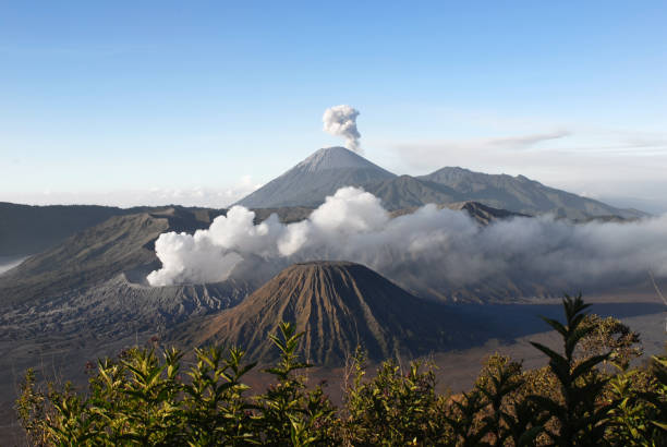 istock Mount Bromo, an active volcano in Indonesia. 858340814