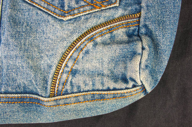 istock fittings on the jeans hand bag 858377188