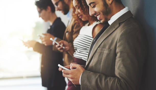 istock Connect with other businesses in your industry 858377984