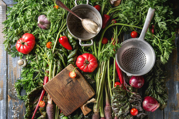 istock Purple carrot with vegetables 858387278