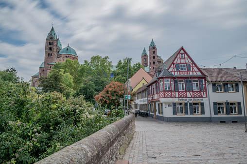 Reisen, Germany, Rhineland-Palatinate, Speyer, city centre, September 04.