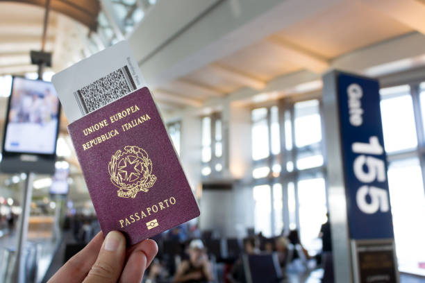 istock European passport and boarding pass 858410190