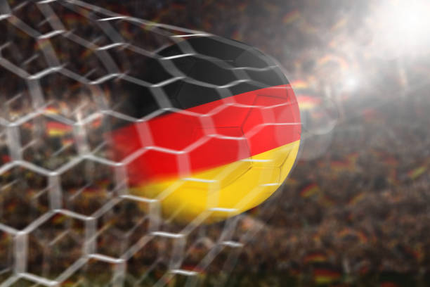Scoring A Goal, German Soccer Ball