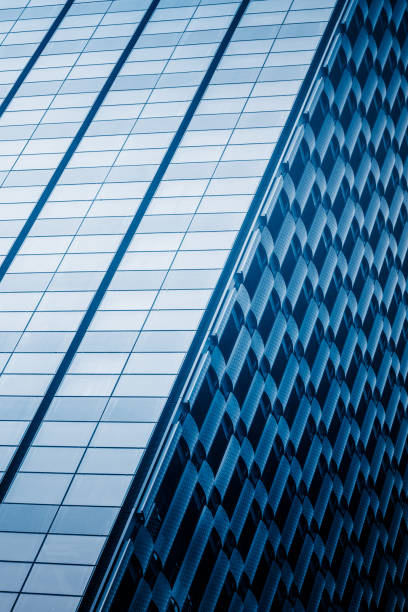 istock Detail glass building background 858432796