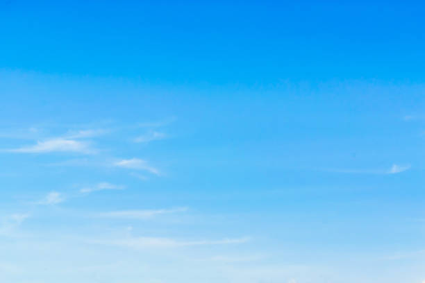 istock Air clouds in the blue sky. 858442138