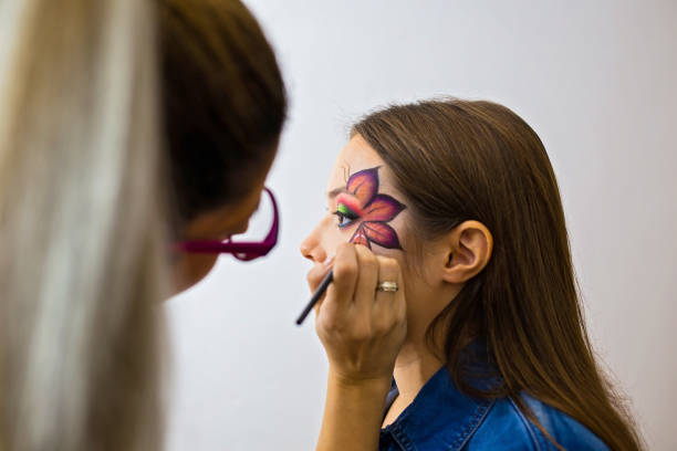 istock Make-up artist work on her friend 858455252