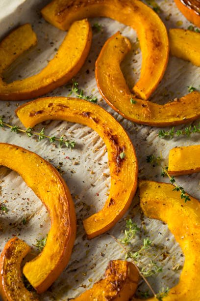 istock Sweet Homemade Roasted Pumpkin Slices 858455496