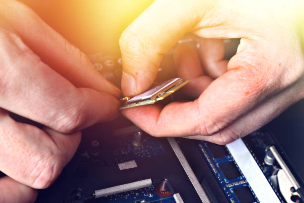 istock computer notebook repair ,Repair the notebook motherboard. 858458530