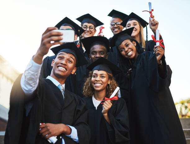 istock Graduating from the university of selfies 858462658