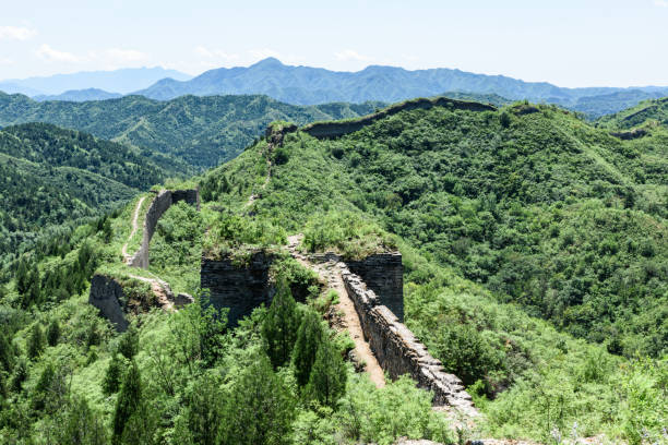 istock Wild Great Wall in Beijing, China 858465106