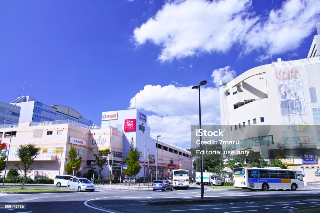 Scenery Of Higashitotsuka Station West Exit Stock Photo Download