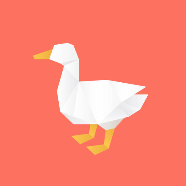 146 Origami Duck Illustrations & Clip Art - iStock