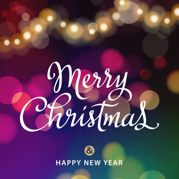 weihnachten funkeln lichter hintergrund - christmas christmas card greeting card greeting stock-grafiken, -clipart, -cartoons und -symbole