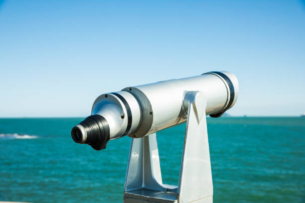 istock Telescope at the seaside 858492160