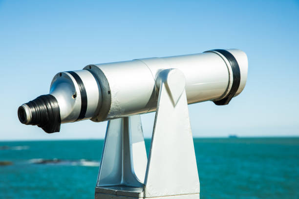 istock Telescope at the seaside 858492712