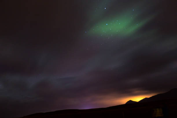 istock Northern Lights Dancing with Stars in Iceland 858507430