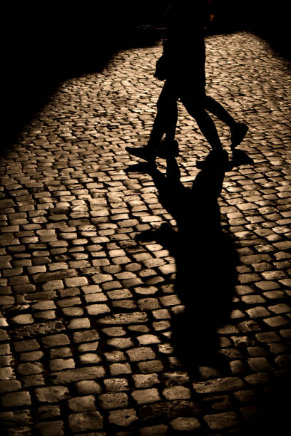 istock Shadows projected into the street 858507822