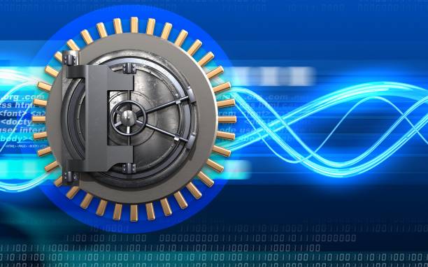 istock 3d vault door vault door 858508336