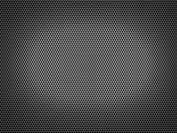 허�니컴 - speaker grille audio 뉴스 사진 이미지