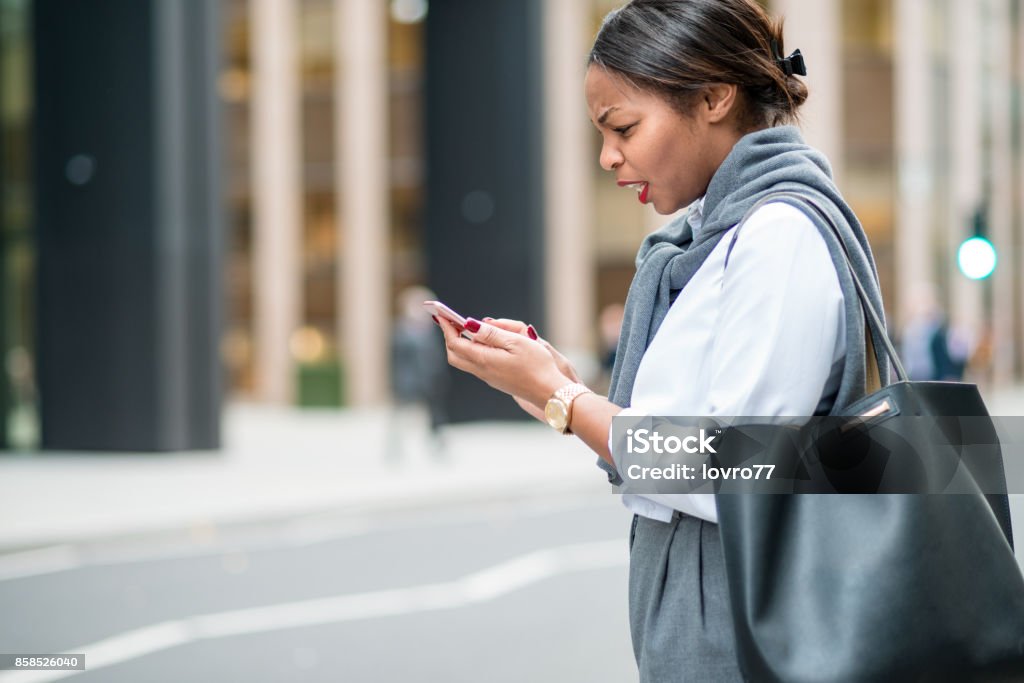 Oh Nein, treffen wird jetzt abgebrochen - Lizenzfrei Wut Stock-Foto