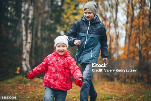 Photo libre de droit de Enfants Jouant Sur La Clairière banque d'images et plus d'images libres de droit de 2-3 ans - 2-3 ans, Adolescent, Arts Culture et Spectacles