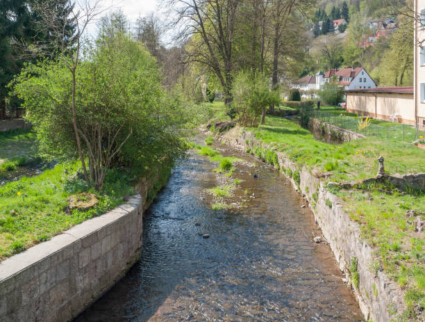 istock river Sinn in Bad Brueckenau 858530742