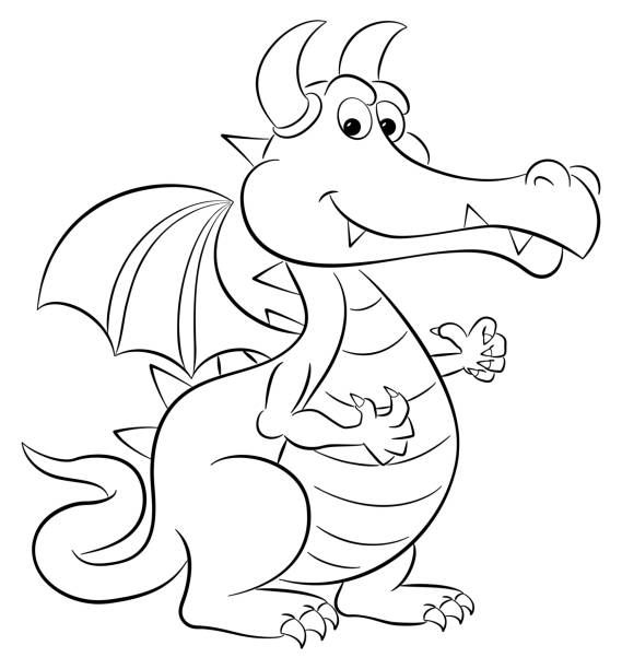 230+ How To Draw A Dragon Wing Cartoon Stock Photos, Pictures & Royalty ...