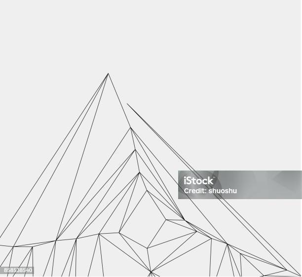 Line Structure Pattern Line Structure Pattern Background Stock Illustration - Download Image ...