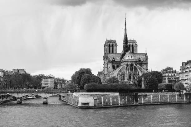 istock Notre Dame de Paris cathedral, France 858544264