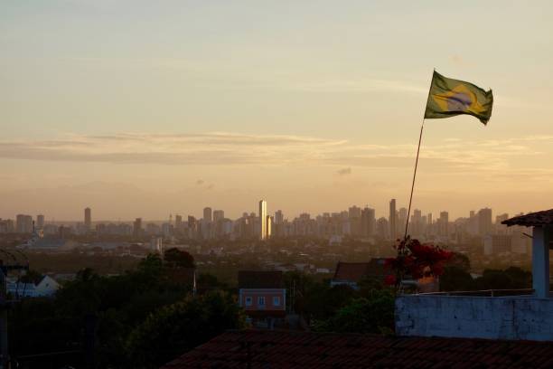 istock recife from olinda, sunset, brazil 858547108