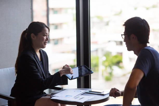 istock Business people having a meeting 858549908
