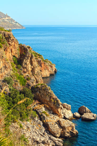 istock Zingaro sea coast, Sicily, Italy 858575356