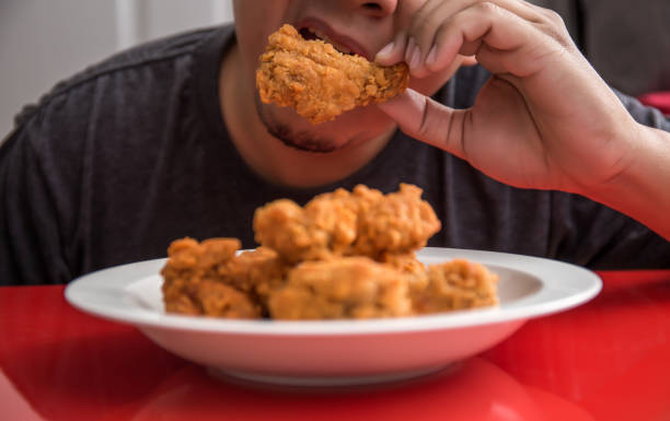 istock fried chicken and  hot crispy Fried mixed kentucky fried 858583304