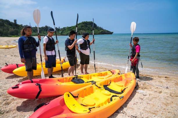 Sea kayaking in Okinawa
