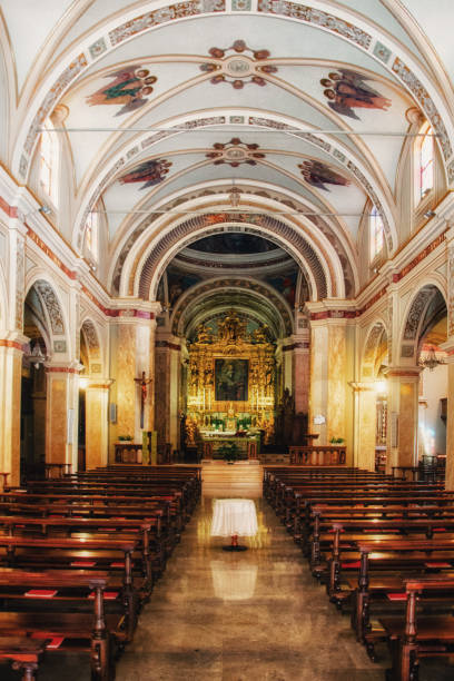 istock church in Gardone Val Trompia, italy 858584656