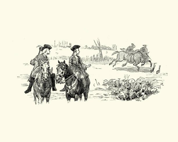 Manon Lescaut - Galloping horses down the road 18th Century