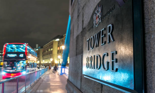 istock Tower Bridge, London at night 858594108