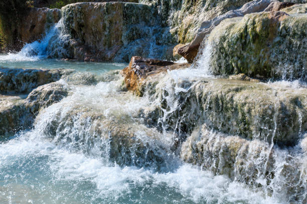 istock Natural spa Saturnia thermal baths, Italy 858595650